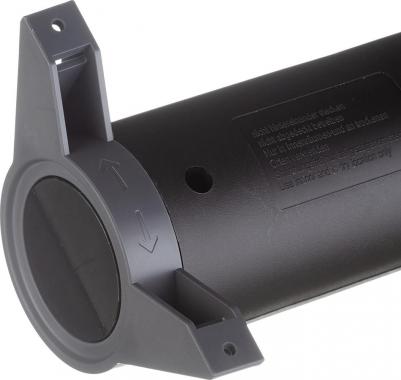 Удлинитель с заземлением 4 розетки с кабелем 1,5 м., с кнопкой включения и поворотным основанием, цвет: черный, арт. 694530 – фото 1