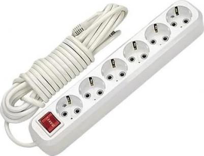 Удлинитель 6х3м с заземл. 16А IP20 с выкл. MGP233 – фото 3