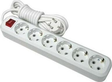 Удлинитель 6х5м с заземл. 16А IP20 с выкл. MGP234 – фото 2