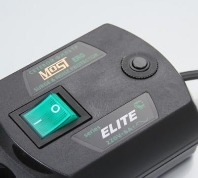 Сетевые фильтры Сетевой фильтр ERG 5м (5 розеток) черный – фото 3