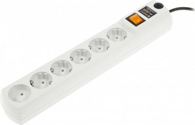 Сетевые фильтры Сетевой фильтр HP 5м (6 розеток) белый – фото 2