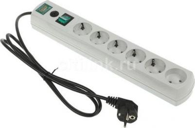 Сетевые фильтры Сетевой фильтр LRG 1.6м белый