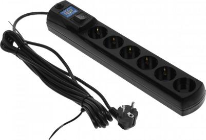 Сетевые фильтры Сетевой фильтр R 10м (6 розеток) белый – фото 2