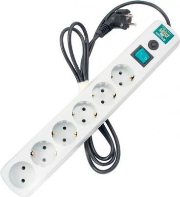 Сетевые фильтры Сетевой фильтр RG белый 3м (6 розеток) – фото 3