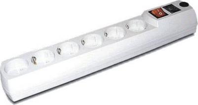 Сетевой фильтр Hard H6 6 розеток 2 м белый – фото 2