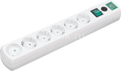 Сетевой фильтр RG 10м (6 розеток) белый – фото 7