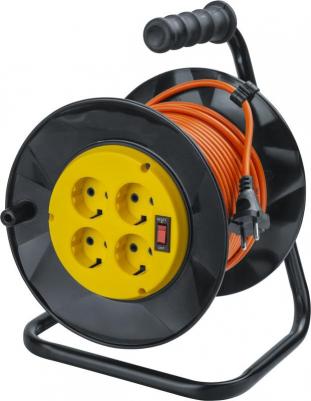 Удлинитель 93 912 NPE-R-04-40-E-3x1.5 катушка 4 гн. c/з 40м, цена за 1 шт