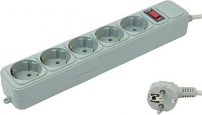 Сетевые фильтры Сетевой фильтр AP01006-1.8-BK 1.8м (5 розеток) черный – фото 7
