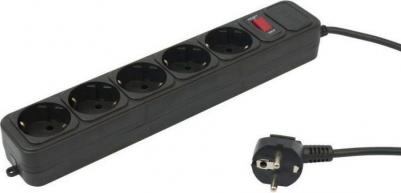 Сетевые фильтры Сетевой фильтр AP01006-1.8-BK 1.8м (5 розеток) черный – фото 9
