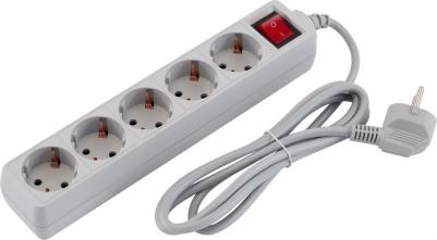 Сетевые фильтры Сетевой фильтр AP01006-1.8-BK 1.8м (5 розеток) черный – фото 13