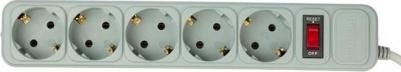 Сетевые фильтры Сетевой фильтр AP01006-1.8-BK 1.8м (5 розеток) черный – фото 19