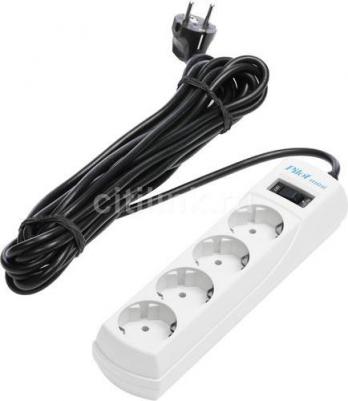 Сетевые фильтры Сетевой фильтр mini 7м (4 розетки) белый – фото 11