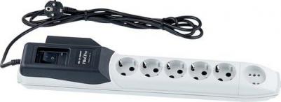 Сетевые фильтры Сетевой фильтр Pro 5м (6 розеток) серый – фото 2