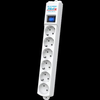 Сетевые фильтры Сетевой фильтр S 5м (6 розеток) белый – фото 19