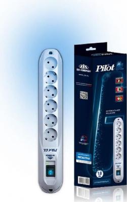 Сетевой фильтр GL 5м (6 розеток) белый – фото 17