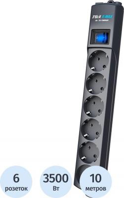 Сетевой фильтр S-max на 6 розеток 10 метров – фото 7