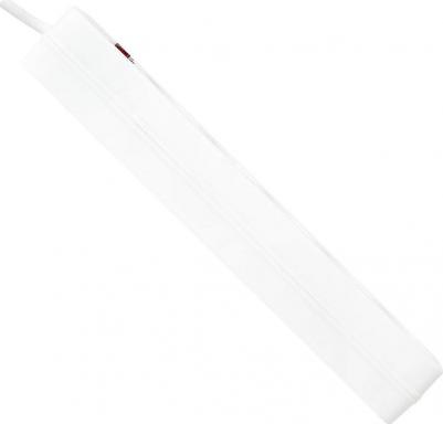 Сетевой фильтр SPW-305, 5 розеток с заземлением, выключатель, 10 А, 3 м, белый – фото 10