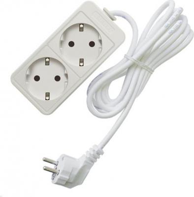 Удлинитель быт. ТМ 3500 Вт с/з 2гн. ПВС 10м 481S-6210 – фото 3