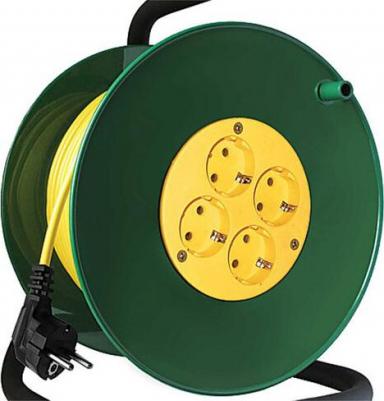 Удлинитель на катушке 4х30м с заземл. 16А IP20 3.5кВт 481S-3503