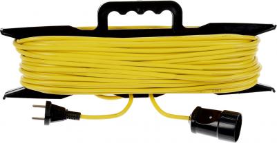 Удлинитель-шнур на рамке 1х20м без заземл. 10А IP20 1.3кВт 481S-5102 – фото 1