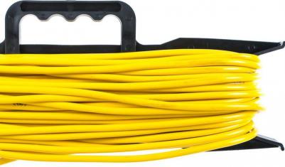 Удлинитель Удлинитель-шнур на рамке ТМ 481S-5205, 2200 Вт, 1 гнездо, 50 м – фото 5