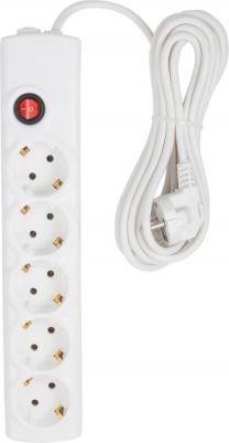 Сетевой фильтр с колодкой на 5 розеток – оптимальное решение для обеспечения комфортного и безопасного электропитания в офисе и дома. Провод ПВС