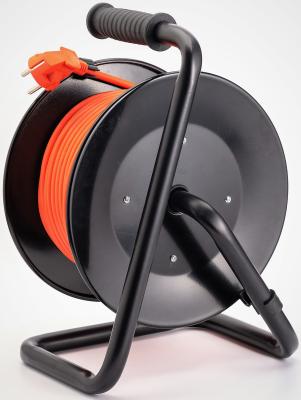 Удлинитель силовой ST-PSR4.30 / G-16 4x3.0кв.мм 4розет. 30м ПВС 16A катушка темно-серый – фото 2