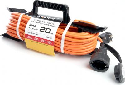 Одноместный удлинитель-шнур HM05-01-20 Home – фото 1