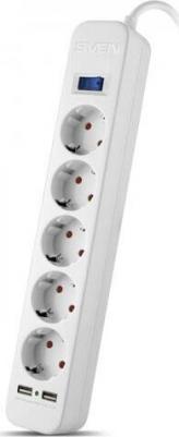 Сетевой фильтр SF-05LU 5 розеток 2xUSB 5 м – фото 7