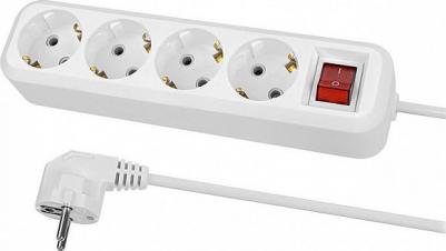 Удлинитель сетевой с четырьмя гнездами для розетки – идеальное решение для вашего дома или офиса. В ассортименте бренда удлинитель сетевой длиной 1,5 4690259826375 – фото 2