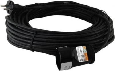 Удлинитель-шнур силовой народный ПВС 4000 Вт с/з, 10м, штепс. гнездо SQ1307-0216 – фото 1