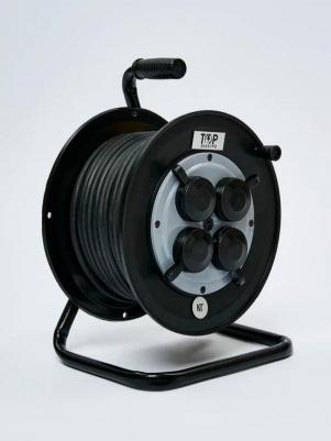 Силовой морозостойкий удлинитель на пластиковой катушке с термовыключателем предназначен для подключения электрооборудования к сети. Удобен при