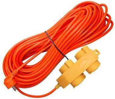 Удлинитель 4х20м с заземл. 16А IP44 У16-040 ПВС3х1.5 розетки с защ. крышкой 9633861 – фото 4