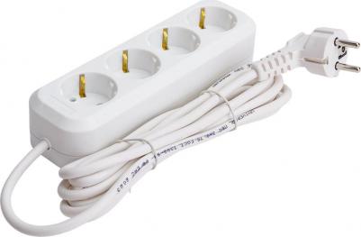 Удлинитель 4х3м с заземл. 10А IP20 У10-555 ПВС 3х0.75 555-03 – фото 2