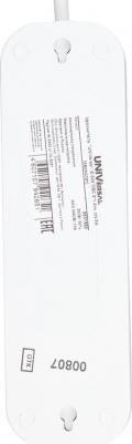 Удлинитель 4х5м с заземл. 13А IP20 Е-304 АБС-пл. ПВС 3х1 9631982 – фото 5
