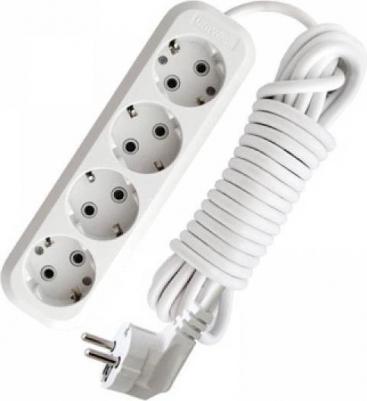 Удлинитель 4х5м с заземл. 13А IP20 Е-304 АБС-пл. ПВС 3х1 9631982 – фото 7