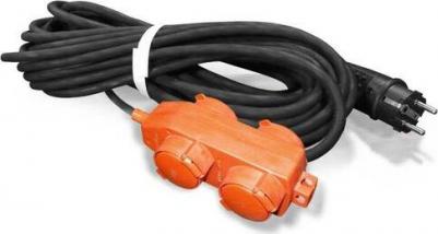 Удлинитель-шнур 4х50м с заземл. 16А IP44 У16-040 КГ 3х1.5 9634135 – фото 4