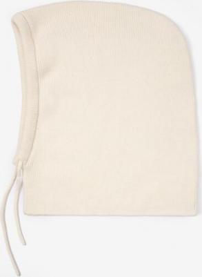 Шарф-капюшон для девочки молочный (One size) – фото 1