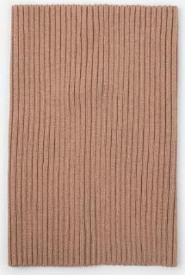 Снуд вязаный для девочки бежевый (One size)