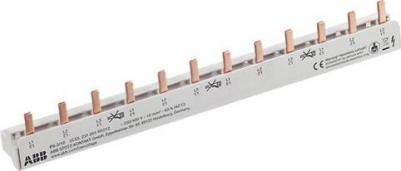 PS3/12 3-фазная шинная штырьковая разводка на 12 модулей 63А, 2CDL230001R1012 – фото 6