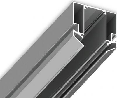 Корпус для накладного шинопровода в натяжной потолок Magnetic TRACK SYSTEM GL1014