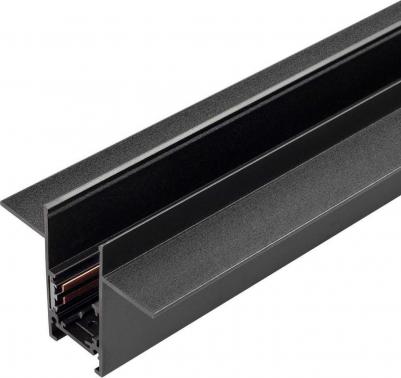 Встраиваемый магнитный трек MAG-ORIENT-TRACK-2653-FDW-3000 с фланцем и плоскими токоведущими дорожками предназначен для установки в гипсокартонные