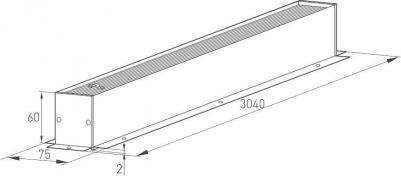 Встраиваемый трек MAG-TRACK-4560-F-3040 – фото 1