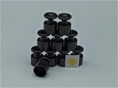 Изолятор ОП пластик черн. (уп.10шт) B1-551-23-10