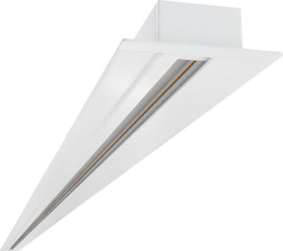 Встраиваемый однофазный шинопровод 2 м (в комплекте ввод питания и заглушка) 85083/00 черный – фото 6