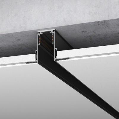 Встраиваемый шинопровод Slim Magnetic (3м) 85128/00 черный – фото 2