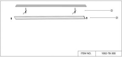 Шинопровод Unika 1002-TB-300 – фото 1