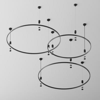 Шинопровод Flarity круглый черный 65 см Busbar trunkings Flarity TRX154-R-D650-B – фото 3