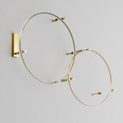 Шинопровод Flarity круглый латунь 65 см Busbar trunkings Flarity TRX154-R-D650-BS – фото 2