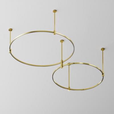 Шинопровод Flarity круглый латунь 80 см Busbar trunkings Flarity TRX154-R-D800-BS – фото 2